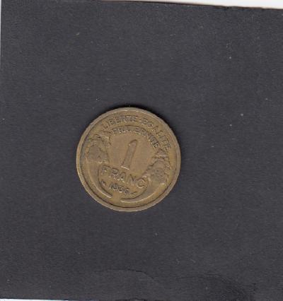 Beschrijving: 1 Franc  